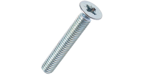 Винт потай оцинкованные М4 DIN965 (ГОСТ 17475-80)