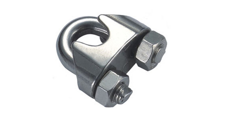 Зажим для троса 3мм DIN741, цинк