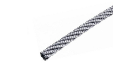 Трос стальной оцинкованный ⌀6 DIN3055