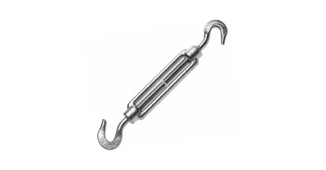 Талреп крюк-крюк М12 DIN1480, цинк