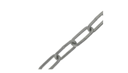 Цепь длиннозвенная ⌀2 DIN763, цинк