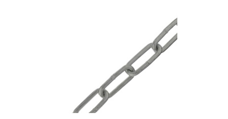 Цепь длиннозвенная ⌀3 DIN763, цинк