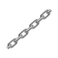 Цепь короткозвенная ⌀2 DIN766, цинк