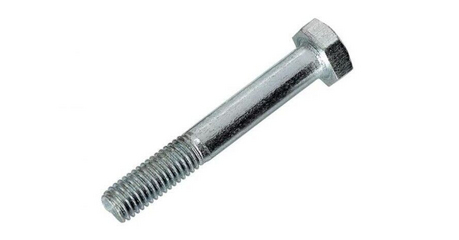 Болт шестигранный оцинкованный М20 DIN931 (ГОСТ 7798-70) класс прочности 8.8 неполная резьба