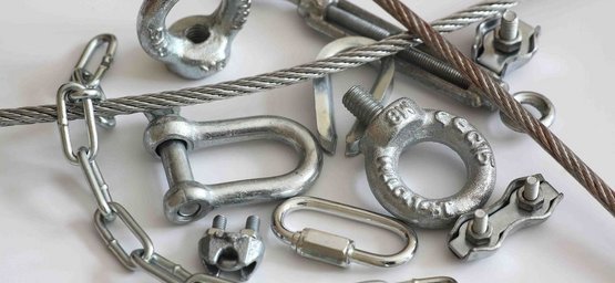 Поступление из Китая такелажа, заклепок и шурупов