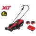 Газонокосилка аккумуляторная WORTEX CLM 3336 ALL1 XLT SET БЕСЩЁТ.ДВИГ., 18В+18В, шир.330 мм
