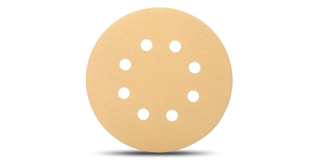 Шлифлист 125мм круг P100 бумага, самосцепл. (8 отв.) Abraforce