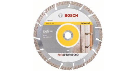 Алмазный круг 230х22.2 мм универс. сегмент. Turbo STANDARD FOR UNIVERSAL BOSCH