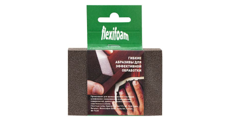 Губка абразивная 98х69х26мм Р100 Block ZF Flexifoam
