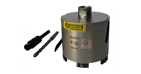 Коронка алмазная d 102 мм железобетон HILBERG LASER
