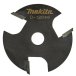 Фреза пазовая дисковая (47,6х2,5 мм, хвостовик 8 мм, 3 лезвия) Makita D-12049
