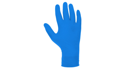 Перчатки нитриловые р-р 9/L, голубые, уп. 50 пар, JETA SAFETY