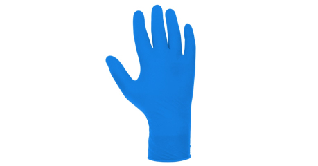 Перчатки нитриловые р-р 9/L, голубые, уп. 50 пар, JETA SAFETY