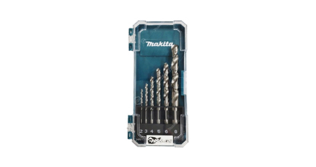 Набор сверл по металлу ц/х, HSS-G, D-78346 комплект из 6 шт MAKITA