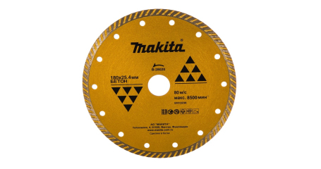 Алмазный круг 180х25.4 мм по бетону Turbo Standard MAKITA