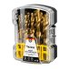Набор сверл-метчиков (M3x1, M4x1, M5x2, M6x2, M8x2, M10x2) Р6М5, ТИТАН, 10 шт. KRANZ