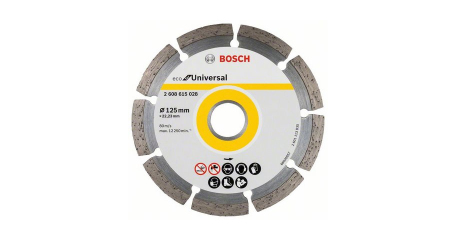 Алмазный круг 125х22 мм универс. сегмент. ECO UNIVERSAL BOSCH
