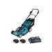 Газонокосилка аккумуляторная MAKITA LXT DLM538CT2