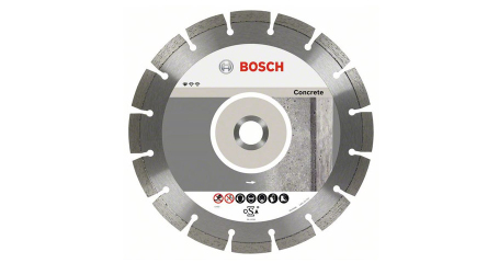 Алмазный круг 180х22 мм по бетону сегмент. STANDARD FOR CONCRETE BOSCH