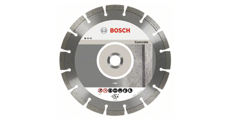 Алмазный круг 180х22 мм по бетону сегмент. STANDARD FOR CONCRETE BOSCH