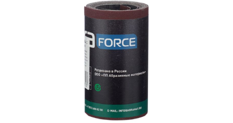 Шлифшкурка на тк.осн. (рулон 100мм х 5м) Р180 Abraforce