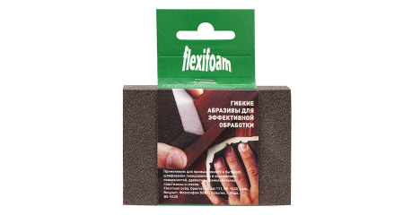 Губка абразивная 98х69х26мм Р220 Block ZF Flexifoam
