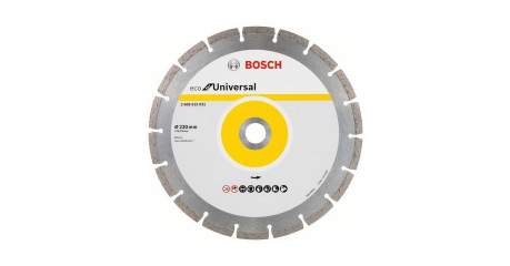 Алмазный круг 230х22 мм универс. сегмент. ECO UNIVERSAL BOSCH