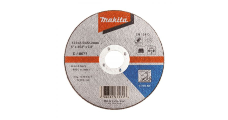Круг отрезной 125х2.5x22.2 мм для стали  плоский A30S MAKITA