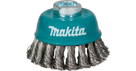 Щетка д/шлиф.маш. проволочная чашечная 75 мм MAKITA