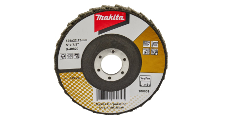 Круг лепестковый 125х22.2 мм плоский B-40820 MAKITA