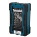 Набор сверл по металлу ц/х, HSS-G, D-78368 комплект из 25 шт MAKITA