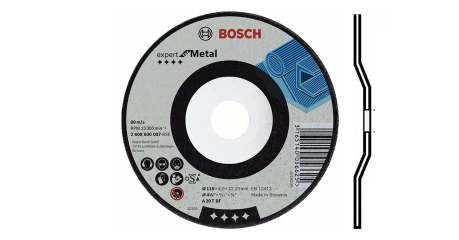 Круг обдирочный 150х6x22.2 мм для металла BOSCH