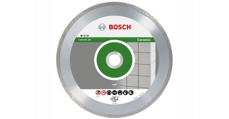 Алмазный круг 115х22 мм по керамике сплошн. STANDARD FOR CERAMIC BOSCH