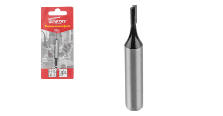 Фреза пазовая прямая 3х8 мм WORTEX
